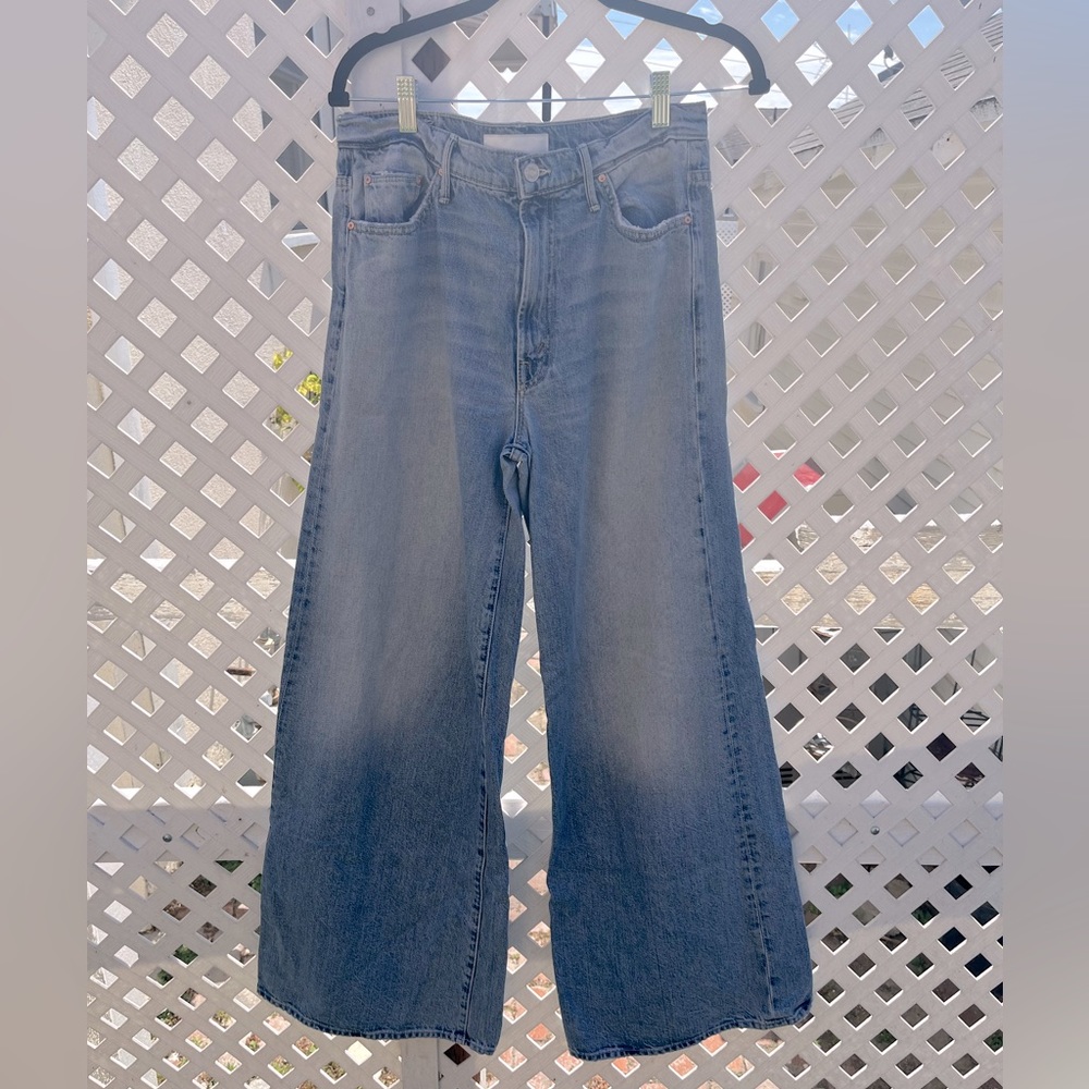MOTHER light wash denim